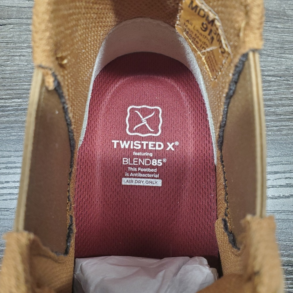 Twisted X Men's Brown Chukka Boots - Picture 3 of 10